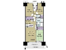 【東京都/足立区千住橋戸町】AQUA　VISTA 間取り図