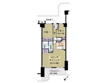 【東京都/江戸川区臨海町】アリーナコースト弐番街 間取り図