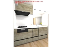 【東京都/江戸川区船堀】ハイラーク船堀 キッチン（対面式）