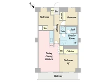 【東京都/江戸川区西葛西】ソフトタウン小島町 間取り図