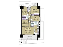 【東京都/江戸川区西葛西】リビオシティ西葛西親水公園 間取り図