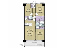 【東京都/江戸川区西瑞江】ブリシア一之江 間取り図