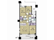 【東京都/江戸川区中葛西】リアナシーコースト葛西 間取り図