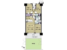 【東京都/江戸川区西葛西】レジデントプレイス西葛西 間取り図