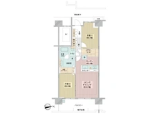 【東京都/江戸川区清新町】バウス西葛西清新町 間取り図