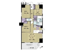 【東京都/江戸川区南葛西】グリーンホームズ南葛西ＶＩ 間取り図