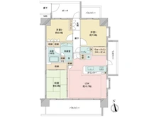 【埼玉県/戸田市南町】サンフィーリア・メイツ戸田公園 間取り図