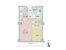 【東京都/世田谷区三軒茶屋】三軒茶屋シティハウス 間取り図