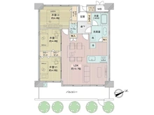 【東京都/世田谷区野沢】ハウス・ソラーナブロックA 間取り図