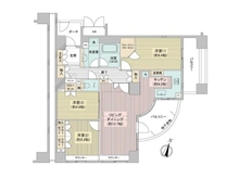【東京都/世田谷区下馬】パークハウス下馬一丁目 間取り図