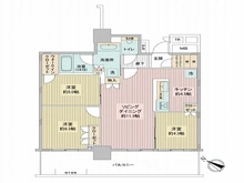 【東京都/江東区有明】ブリリア有明シティタワー 間取り図