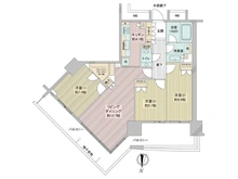 【東京都/江東区豊洲】アーバンドックパークシティ豊洲タワーA 間取り図