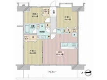 【東京都/江東区辰巳】A－フロントステージメイツTATSUMI 間取り図