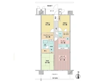 【東京都/江東区東雲】ビー・シティキャナルウィング 間取り図