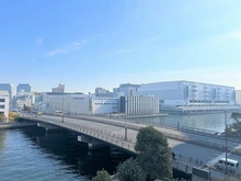 【東京都/江東区豊洲】キャナルワーフタワーズEAST バルコニーから豊洲運河の眺望を望めます