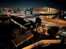 【東京都/江東区豊洲】キャナルワーフタワーズEAST 夜間のバルコニーからの眺望