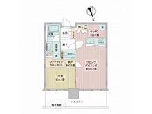 【東京都/江東区有明】シティタワーズ東京ベイ　ウエストタワー 間取り図