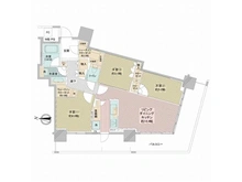 【東京都/江東区東雲】パークタワー東雲 間取り図