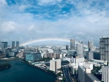 【東京都/江東区有明】シティタワー有明 北東側31階部分の眺望　都心を望み眺望良好