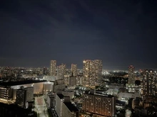 【東京都/江東区有明】シティタワー有明 北東側31階部分　夜景がきれいな景色