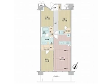【東京都/江東区豊洲】アイキャナルメイツ豊洲 間取り図