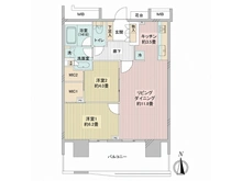 【東京都/江東区豊洲】アーバンドックパークシティ豊洲タワーA 間取り図