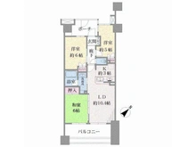 【神奈川県/横浜市鶴見区尻手】ヨコハマオールパークス　第四街区 間取り図