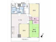 【神奈川県/川崎市川崎区日進町】トーア川崎マンション 間取り図