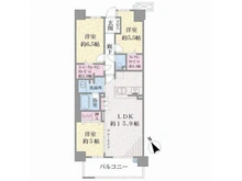 【神奈川県/横浜市鶴見区北寺尾】デュオヒルズ横濱北寺尾 間取り図
