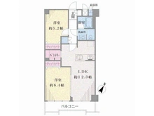 【神奈川県/横浜市鶴見区鶴見中央】ニックハイム鶴見第一 間取り図