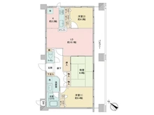【神奈川県/川崎市川崎区四谷下町】エンゼルブレッサ川崎四谷 間取り図