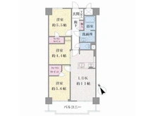 【神奈川県/川崎市川崎区桜本】藤和川崎ハイタウン 間取り図