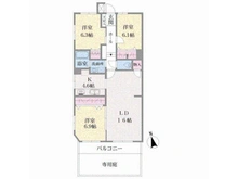 【神奈川県/横浜市鶴見区北寺尾】獅子ケ谷ヒルズ 間取り図