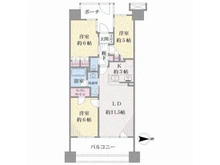 【神奈川県/横浜市鶴見区尻手】ヨコハマオールパークス　第四街区 間取り図