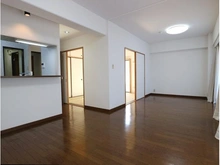 【神奈川県/横浜市鶴見区上末吉】朝日プラザ三ッ池公園 【LDK】和室と隣接したリビングです