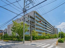 【神奈川県/横浜市鶴見区江ケ崎町】ファインシティ横浜江ヶ崎ルネ 外観：鉄筋コンクリート造７階建　総戸数３００戸超