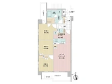 【神奈川県/川崎市川崎区伊勢町】ベルフール川崎大師 間取り図