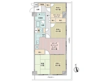 【神奈川県/横浜市鶴見区鶴見中央】エンゼルハイム鶴見第10 間取り図