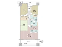 【神奈川県/横浜市鶴見区駒岡】センターフォートB 間取り図