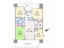 【神奈川県/横浜市鶴見区市場下町】ナイスクオリティス横濱鶴見 間取り図