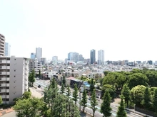 【神奈川県/川崎市幸区戸手】グラン・エステ川崎ツインタワー壱番館 ＜バルコニーからの眺望（川崎駅方面）2026年6月撮影＞