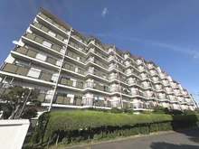【神奈川県/横浜市鶴見区尻手】鶴見パークハイツ 外観：全居室フローリングの2LDKプラン