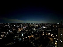 【神奈川県/横浜市鶴見区佃野町】ナイスパークステイツ横濱鶴見 夜撮影　北向きの眺望