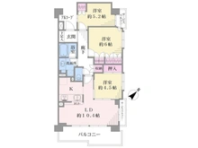 【神奈川県/横浜市鶴見区鶴見中央】ナイスシティアリーナ横濱鶴見 間取り図