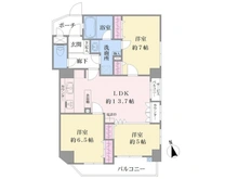 【神奈川県/横浜市鶴見区鶴見中央】ロワール鶴見駅前 間取り図