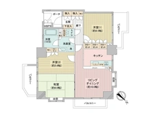 【神奈川県/川崎市川崎区大島】クリオ川崎追分壱番館 間取り図