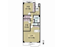 【大阪府/枚方市東中振】グリーンタウン香里ケ丘 間取り図