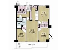 【大阪府/高槻市南大樋町】マイシティー高槻 間取り図