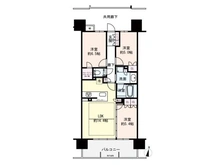 【大阪府/高槻市天神町】高槻市天神町2丁目 中古マンション 間取り図
