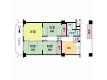 【大阪府/茨木市新中条町】メガロコープ茨木（ＩＩ） 間取り図